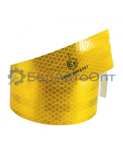 лента световозвр е1 желтая 1м