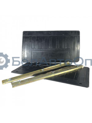 брызговик зад газель 3302-8511188 23см комплект 2шт с планкой riginal