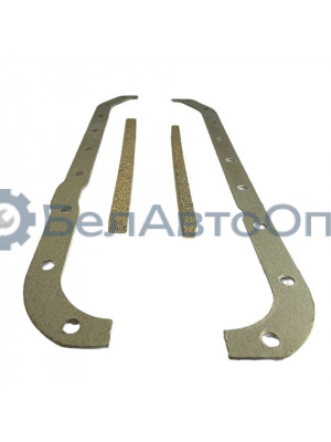 прокладка поддона уаз компл 4шт картон 21-1009070/71/72/73