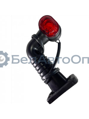 фонарь зад габарит полн кр/бел 24в г-обр лев 112.06.47-09