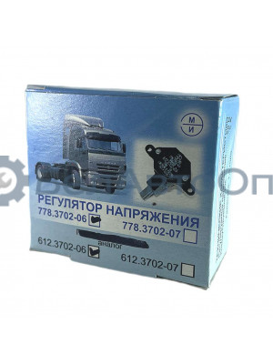 регулятор напряжения 778.3702-06 28в аналог 612.3702-06 88.3702 камаз маз ген 3232/4502.3771 с щу