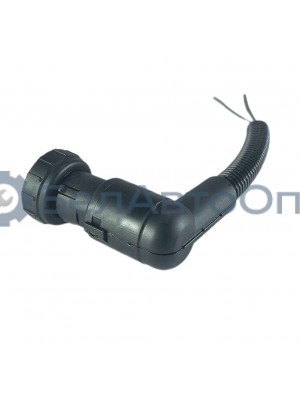 разъем байонет угл 1845-3724580 2 конт с пров