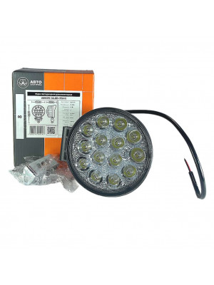 фара раб осв круг led 14*3=42w 10-30в направл свет ae42r-14led-55hc