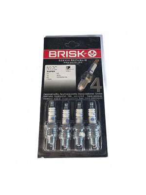 свеча n17 brisk 1316 д-402 ключ на 21мм m14х1,25 компл 4шт