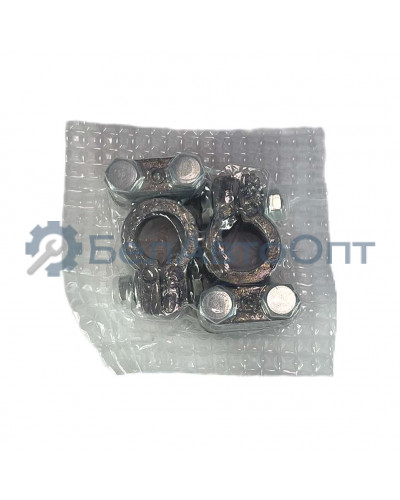 клеммы акб пара свинец конус-болт 302 грамма зажим планкой da-02527