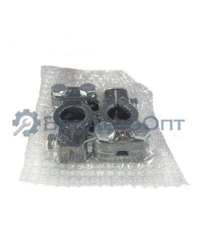 клеммы акб пара свинец конус-болт 302 грамма зажим планкой da-02527