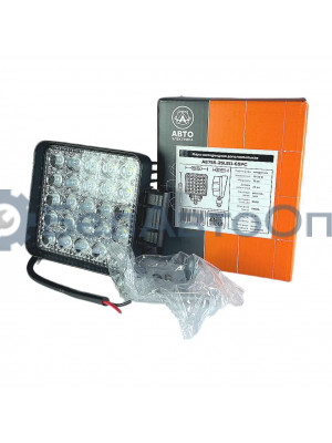 фара раб осв квадрат led 25*3=75w 10-30в рассеив свет ae75s-25led-65pc