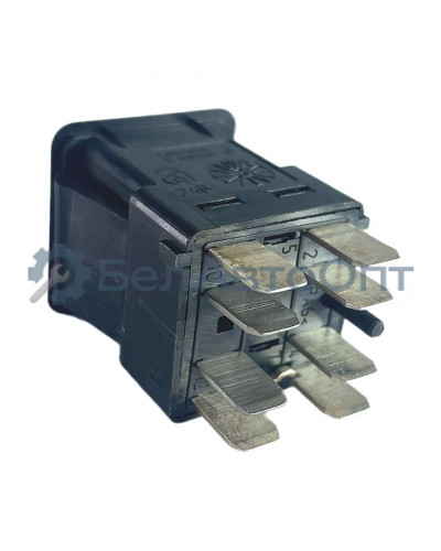 выключатель противотум фар маз 3842.3710-10.03м 24в завод