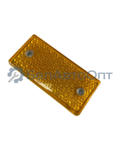 катафот 201.3731-00 (201-00) оранж 96х46х7мм 2отв техавтосвет