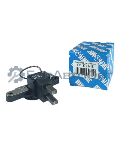 регулятор напряжения 611.3702-15 ваз-2110-15 ген 94.3701 с щу добавоч контакт