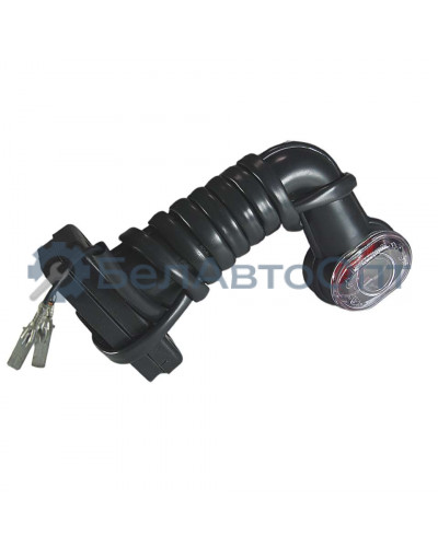 фонарь зад габарит полн кр/бел 24в г-обр прав 112.06.47-08 руденск