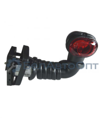 фонарь зад габарит полн кр/бел 24в г-обр прав 112.06.47-08 руденск