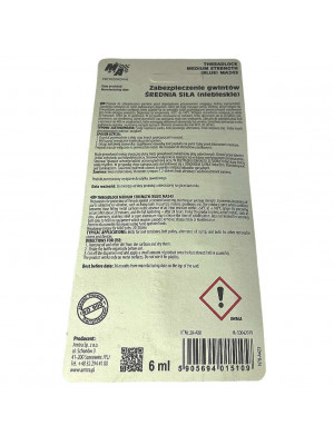 фиксатор резьбы средн синий 6млит