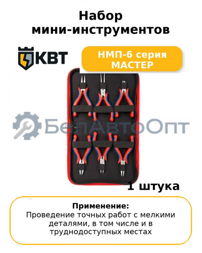 Набор мини-инструментов НМП-6 серия МАСТЕР