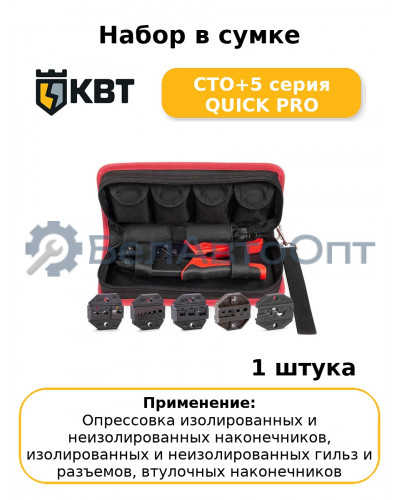 Набор в сумке СТО+5 серия QUICK PRO