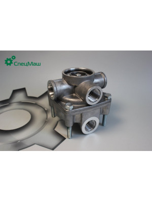 Клапан ускорительный ЗИЛ, МАЗ СПЕЦМАШ 973.001.010.0