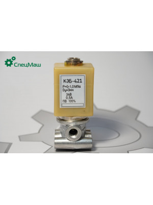 Клапан электромагнитный МАЗ СПЕЦМАШ КЭБ-421