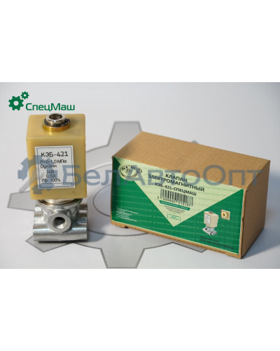 Клапан электромагнитный МАЗ СПЕЦМАШ КЭБ-421