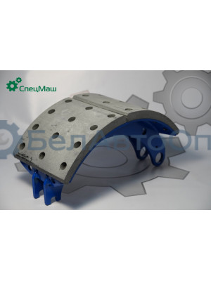 Колодка тормозная НЕФАЗ, КамАЗ СПЕЦМАШ 6520-3501090-СМ