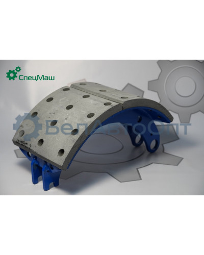 Колодка тормозная НЕФАЗ, КамАЗ СПЕЦМАШ 6520-3501090-СМ