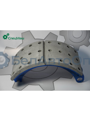Колодка тормозная НЕФАЗ, КамАЗ СПЕЦМАШ 6520-3501090-СМ
