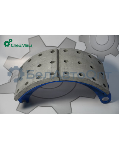 Колодка тормозная НЕФАЗ, КамАЗ СПЕЦМАШ 6520-3501090-СМ