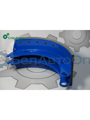 Колодка тормозная НЕФАЗ, КамАЗ СПЕЦМАШ 6520-3501090-СМ