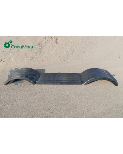 Крыло ЗИЛ, КрАЗ, КамАЗ, МАЗ СПЕЦМАШ Крыло К-860 (15003)