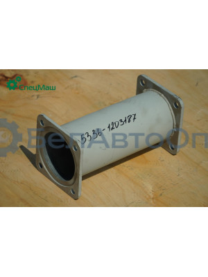 Патрубок глушителя МАЗ СПЕЦМАШ 5336-1203187