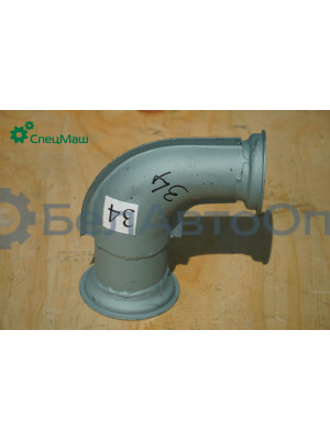 Патрубок приемный глушителя КамАЗ СПЕЦМАШ 6520-1203008-34-СМ