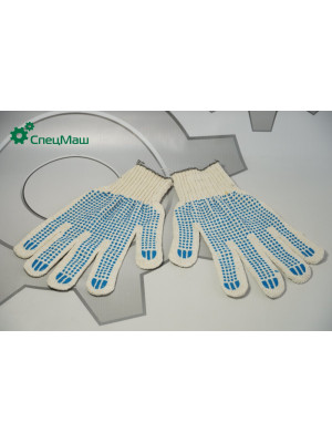 Перчатки х/б ЗИЛ, КрАЗ, КамАЗ, МАЗ СПЕЦМАШ Перчатки 5 нитей