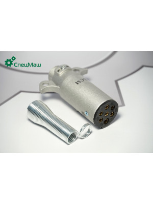 Разъем электрический КрАЗ, КамАЗ, МАЗ СПЕЦМАШ 095.016