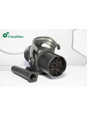 Разъем электрический КрАЗ, КамАЗ, МАЗ СПЕЦМАШ M7343001