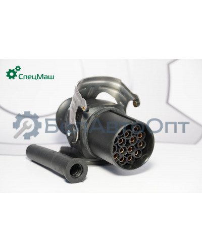 Разъем электрический КрАЗ, КамАЗ, МАЗ СПЕЦМАШ M7343001