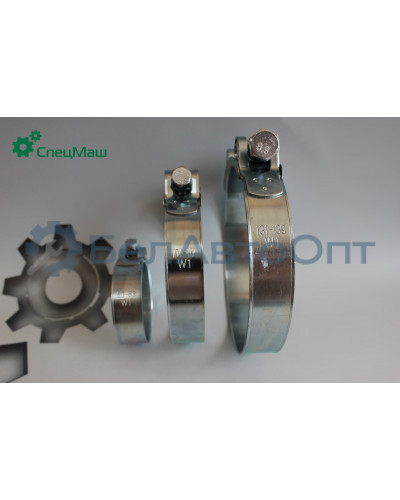 Хомут металлорукава ЗИЛ, ГАЗ КамАЗ, МАЗ СПЕЦМАШ ХОМ МЕТ-60