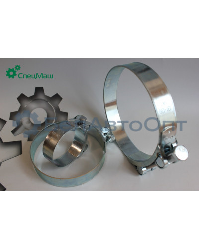 Хомут металлорукава ЗИЛ, ГАЗ КамАЗ, МАЗ СПЕЦМАШ ХОМ МЕТ-80