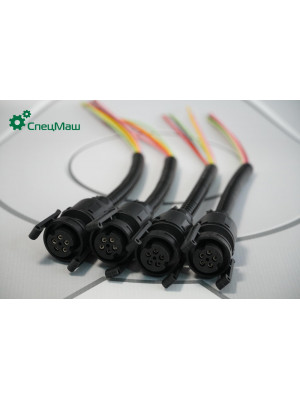 Штекер байонетный КрАЗ, КамАЗ, МАЗ СПЕЦМАШ 1845-3780525-2