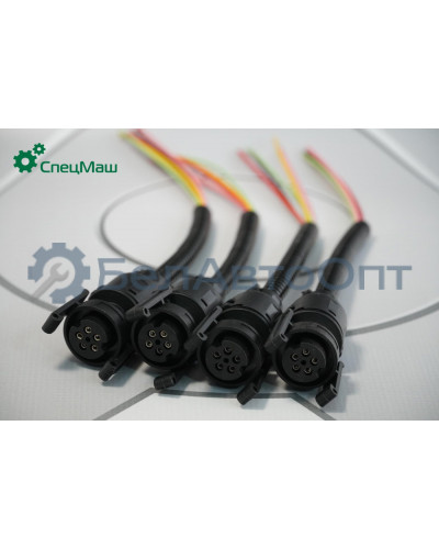 Штекер байонетный КрАЗ, КамАЗ, МАЗ СПЕЦМАШ 1845-3780525-2