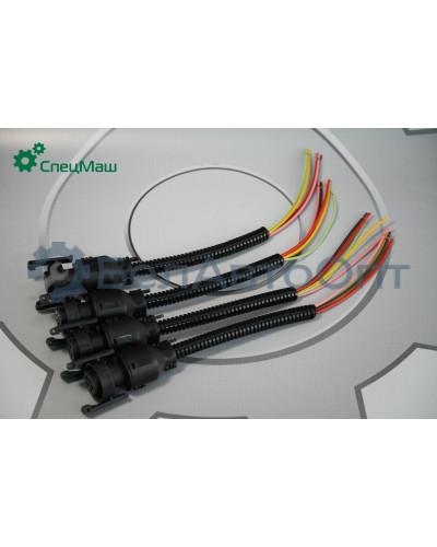 Штекер байонетный КрАЗ, КамАЗ, МАЗ СПЕЦМАШ 1845-3780525-2