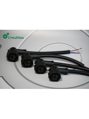 Штекер байонетный КрАЗ, КамАЗ, МАЗ СПЕЦМАШ 1845-967325-3