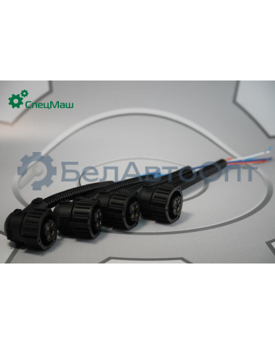 Штекер байонетный КрАЗ, КамАЗ, МАЗ СПЕЦМАШ 1845-967325-4