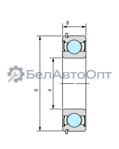 Подшипник NSK 6303 ZZNR