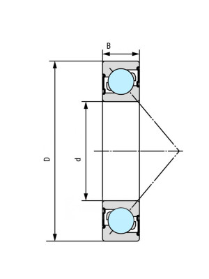 Подшипник NSK 7200 BW