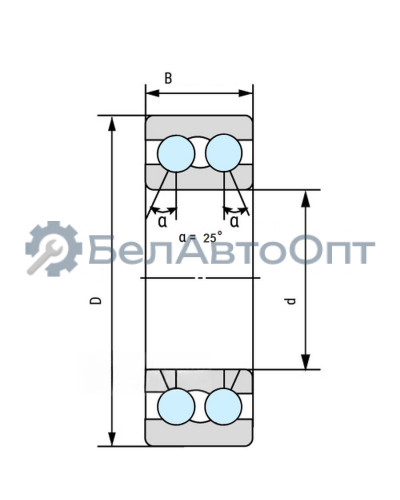 Подшипник NSK 3207 J