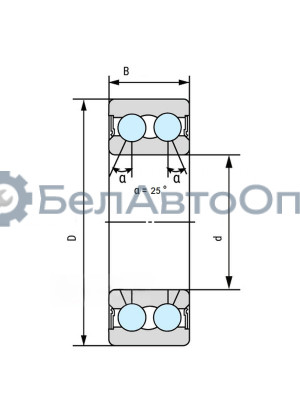 Подшипник NSK 3309 B-2ZRTNGC3