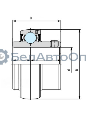 Подшипник INA GYE20-KRR-B