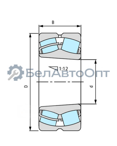 Подшипник NSK 23036 CDKE4S11