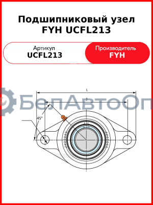 Подшипниковый узел FYH UCFL213