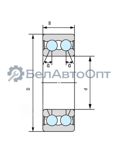 Подшипник NSK 3205 B-2RSRNRTNGC3