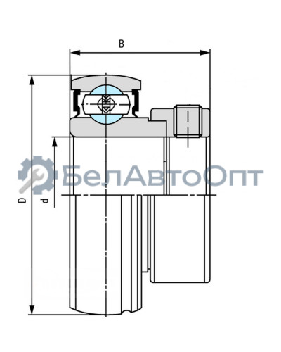 Подшипник INA GRAE55-NPP-B